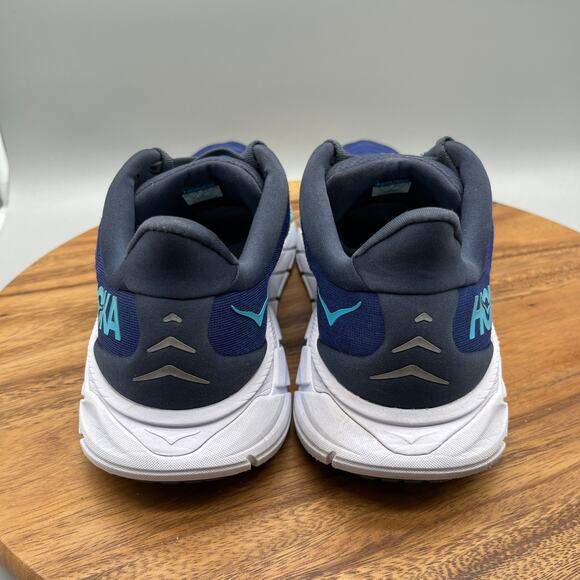 Hoka One One Arahi 6 Shoes Mens Size 10.5 D Blue Running Comfort Walking Sneaker - Picture 4 of 8